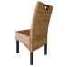 Dining room chairs Kubu 2 pieces rattan mango wood