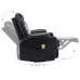 Electric Massage Rocking Chair Artificial Leather Chair with 8 Massage Points, Heating Function for Living Room, Office Black