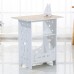 European Style Bedside Table Bedroom Simple Carved With Lock Lacquer Complete Bedside Cabinet Northern European Decoration