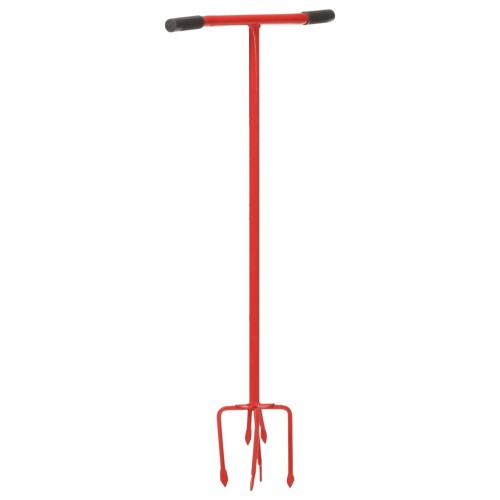 Garden claw steel red