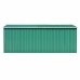 Garden shed 257x489x181 cm metal green