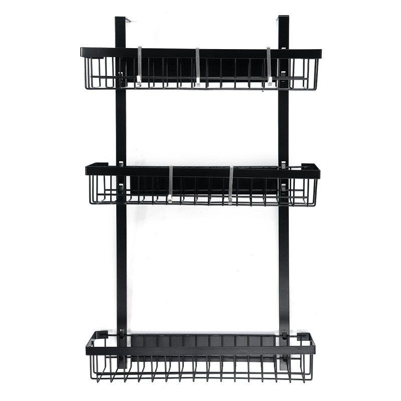 HONGPAI Refrigerator Rack Kitchen Bar Organizer Side Shelf Sidewall Holder Household