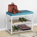 Multifunctional Coat Rack Clothes Bag Storage Hanger Shoes Holder Stool Shelf