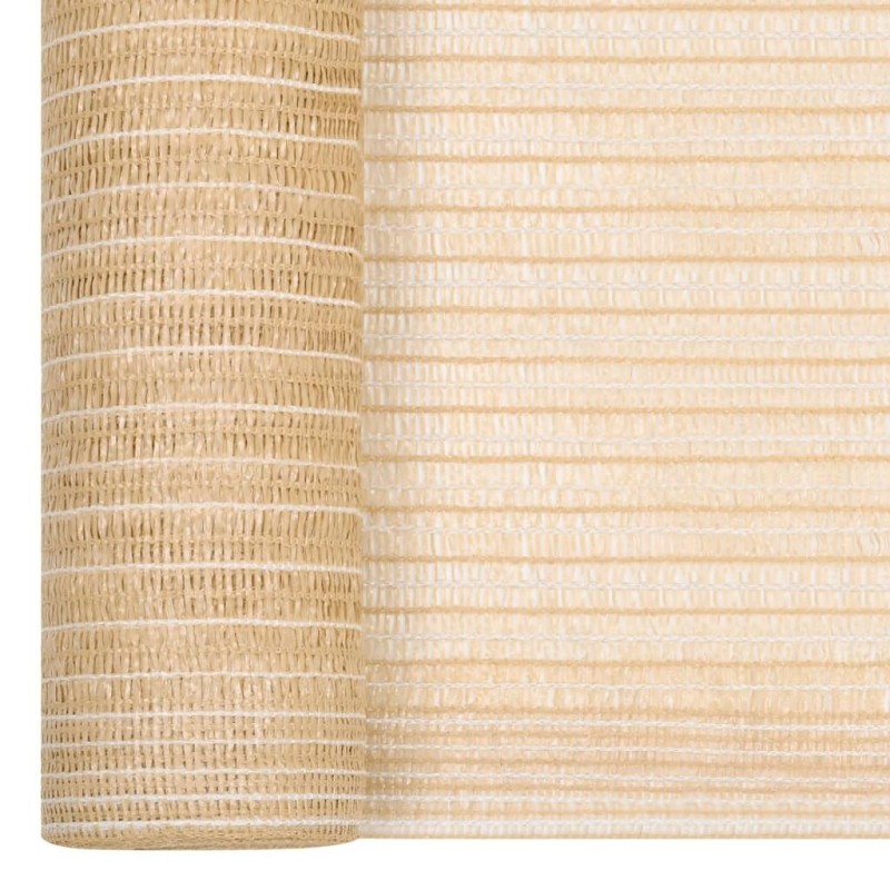 Privacy net 150 g/m² 1,8x25 m HDPE beige