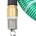 Suction hose with brass couplings 3 m 25 mm green