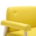 Two-seater fabric yellow