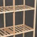 Wardrobe 173x40x170 cm fabric gray