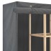 Wardrobe 173x40x170 cm fabric gray
