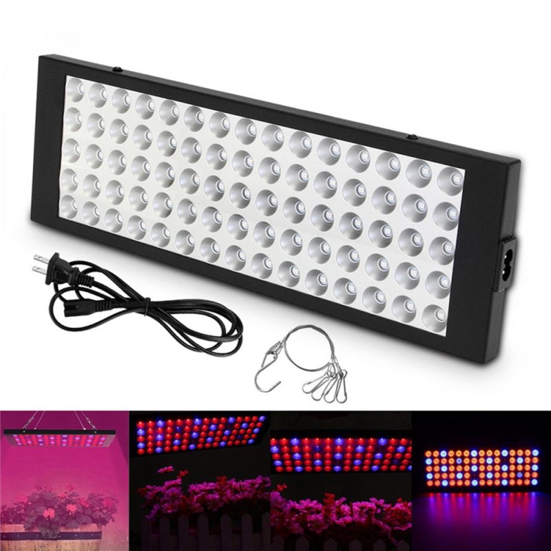 10W 75 LED Aluminum Grow Light for Plant Vegetable Indoor Hydroponic AC85-265V