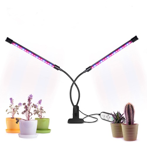 1/2/3/4 Head LED Grow Light Plant Growing Lamp Lights with Clip for Indoor Plants