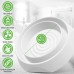 12 Pack Bed Bug Blocker Pro Interceptor Traps Heavy Duty Plastic Traps for 24/7 Bed Bug Detection and Protection Inescapable Design Safe for Homes Hotels Hospitals White/Black