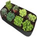 4/8 Pockets Felt Planting Bag Plant Growing Container Reusable Flower Planter