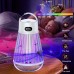 AGSIVO Cordless LED Digital Display Electric Mosquito Bug Zapper Mosquito Killing Lamp Fly Trap Camp Lamp with Rechargeable Battery for Indoor and Outdoor