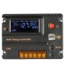 DC WPC 12V 24V 10A 20A Solar Charge Controller LCD Display Temperature Compensation Over-load Over-charge Protection