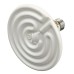 Diameter125MM White Infrared Ceramic Emitter Heat Light Lamp Bulb For Reptile Pets Brooder AC110V