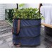 Foldable Garden Spring Collecting Bucket Bag  Collapsible Leaves Housekeeping Storage Baskets