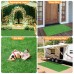 GOTGELIF Realistic Artificial Grass Mat, 1" Grass Rug with PRT Backing Without Debris, Pet Friendly Decorative Lawn Landscape Synthetic Turf for Indoor Outdoor/Balcony/Garden/Camping(20 x 79in)