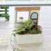 Green Plant Resin Flower Pot Sedum Succulent Planter Bonsai Trough Box Bookstore Decorations