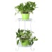 Iron Multifunctional Balcony Floor Standing Succulent Flower Pot Flower Stand