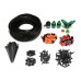 Pathonor 157Pcs Micro Drip Irrigation System Plant Self Watering Garden 40M Hose Kit