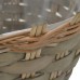 Planters raised 4 pcs wicker with PE liner