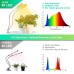 RELASSY LED Grow Lights Plant Light Full Spectrum Yellow Light LED Growth and Flowering Double Head Gooseneck Hose Double Head Stainless Steel