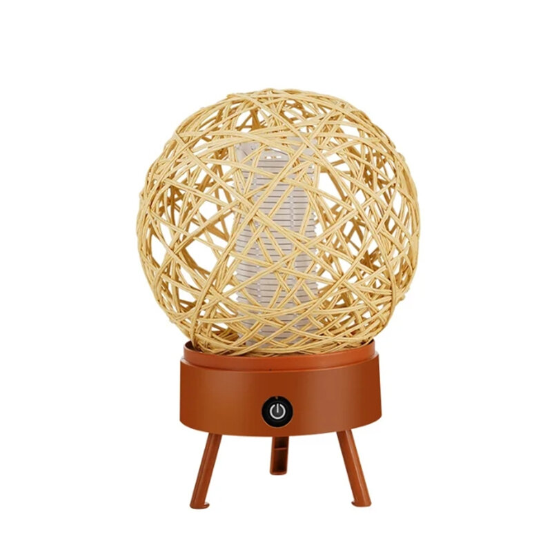 Rattan Ball Night Light Mosquito Killer Lamp Bug Zappers Decorative night light Pest Control Household Gadgets