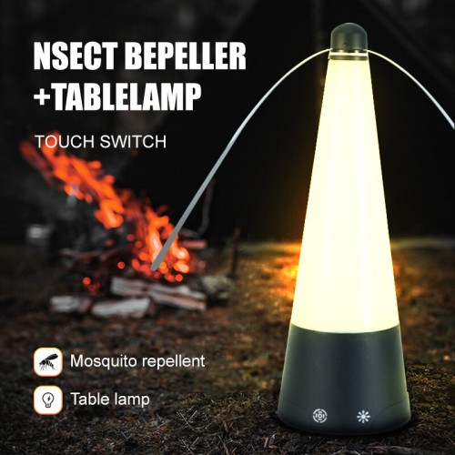 Touch Control Multifunctional Fly Repellent Outdoor Hanging Design with LED Charging System Compact and Lightweight for Indoor and Outdoor Use