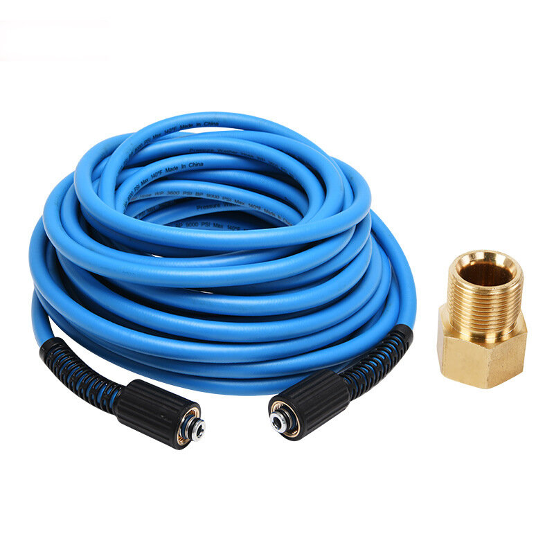 1/4 " High Ppressure High-power washer Hose Extension Hose Anti Twist Wear-resistant Replacement Compatible M22 Accessories 3600PSI