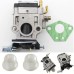 15mm Carburetor Kit For Brushcutter 43cc 49cc 52cc Strimmer Cutter Chainsaw Carb