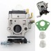 15mm Carburetor Kit For Brushcutter 43cc 49cc 52cc Strimmer Cutter Chainsaw Carb