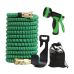 25ft/50ft/75ft/100ft Expandable Magic Garden Hose with High-Pressure Water Spray Gun 10m Spray Distance Multi-Functional for Car Washing and Watering Plants Available in Various Lengths