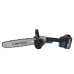 288VF 12" Cordless Electric Chain Saw One-Hand Saw Woodworking Tool W/ 1/2pcs Battery