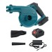 398VF Cordless Electric Air Blower Handheld Leaf Blower Dust Collector Sweeper Garden Power Tool