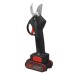 88VF 2IN1 Cordless Electric Chain Saw Pruning Shears Secateur Branch Cutter Scissor Woodworking Tool W/ 2pcs Battery