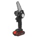 88VF 2IN1 Cordless Electric Chain Saw Pruning Shears Secateur Branch Cutter Scissor Woodworking Tool W/ 2pcs Battery