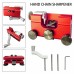 Aluminum Chainsaw Sharpener Portable Chain Saw Chain Saw Sharpener Sharpener with 2pcs Stone Grinders Drill Sharpener