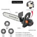 HLIDA Multi-Compatible Electric Chain Saw Converter DIY Kit Adjustable Hardened Saw Chain High Speed 11000rpm with Auto-Oil Supply Safety Features for Effective Wood Glass Metal Cutting