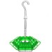 Hand-Blown Hummingbird Feeder Multi-Feed Ports Easy Clean Mount Acrylic Outdoor Hanging Bird Feeder Wind Chimes Design Perfect Gift For Wild Bird Feeder Garden Yard