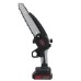 Kiwarm 288VF 8 Inch Portable Electric Saw Pruning Chain Saw Rechargeable Woodworking Power Tools Wood Cutter W/ 1/2 Battery EU/US/AU Plug