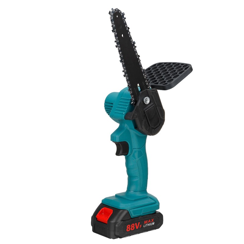 MUSTOOL 6 Inch 1200W Electric Chain Saw Pruning ChainSaw Cordless Woodworking Cutter Tool W/ None/1pc/2pcs Battery