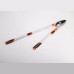 New Telescopic Long Length Scissor Hedge Anvil Shear Anti-Slip Grip Garden Pruning Hand Tool Ratchet Cut Tree Branch