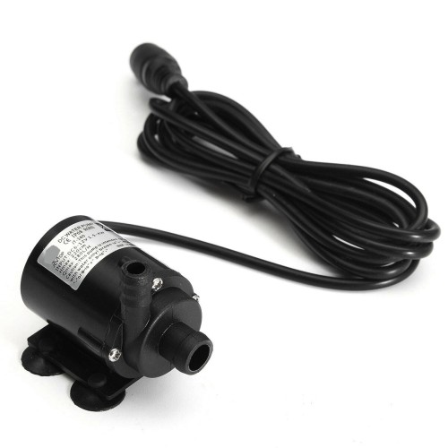 Ultra-Quiet 12V 280L/H Water Pump - Durable ABS Material, Long-Lasting with Over 20000 Hours Lifespan, Suitable for Tap, Ground, Seawater, Wide Temperature Range - Ideal for Efficient Water Extraction