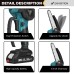 VIOLEWORKS 88VF 6 Inch Electric Chain Saw 1500W Cordless One-Hand Saws Woodworking Tool Wood Cutter W/ None/1/2 Battery For MakitaBattery