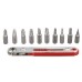 11PCS Screwdriver Bit Set and Ratchet Handle Set with Holder Household Screwdrivers Kit Hand Tool