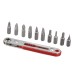 11PCS Screwdriver Bit Set and Ratchet Handle Set with Holder Household Screwdrivers Kit Hand Tool