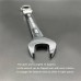 8-19mm 180-degree Movable Head Double-ended Wrench With Ratchet Dual-Use Ratcheting Wrench Set Auto-Fast  Effort-Saving  Open-End and Flare Nut Combination Spanner - Automotive  Hardware Repair Tool Kit