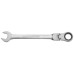 CR-V Steel 23mm Spanner One-way Ratchet Wrench Hand Tool