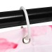 180x180cm African Girl Waterproof Polyester Bathroom Shower Curtain +12 Hooks