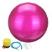 55CM Yoga Ball PVC Thickened Explosion-Proof Losee Weight Shape Exercise Home Gym Fitness Workout Equipment